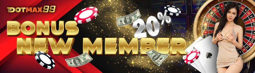 Bonus Slot New Member 20%